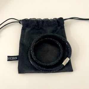 NEW Jennifer Lopez new snake double leather bracelet/necklace.